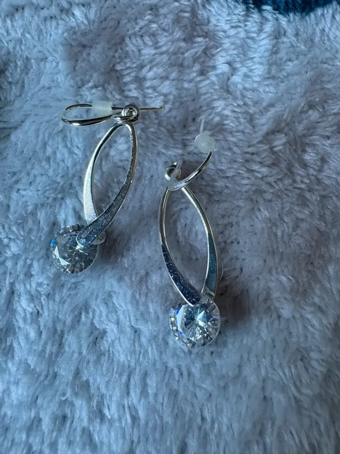 Lot de 2 paires de boucles d’oreilles - photo numéro 2