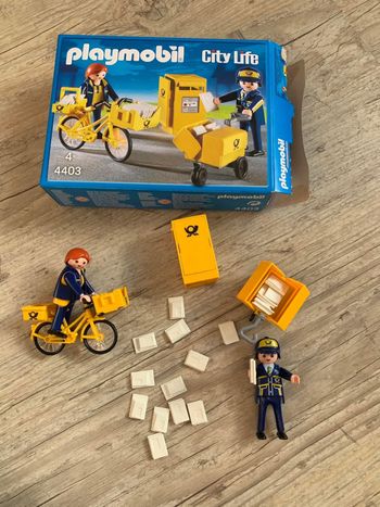 Rare Playmobil 4403 les postiers