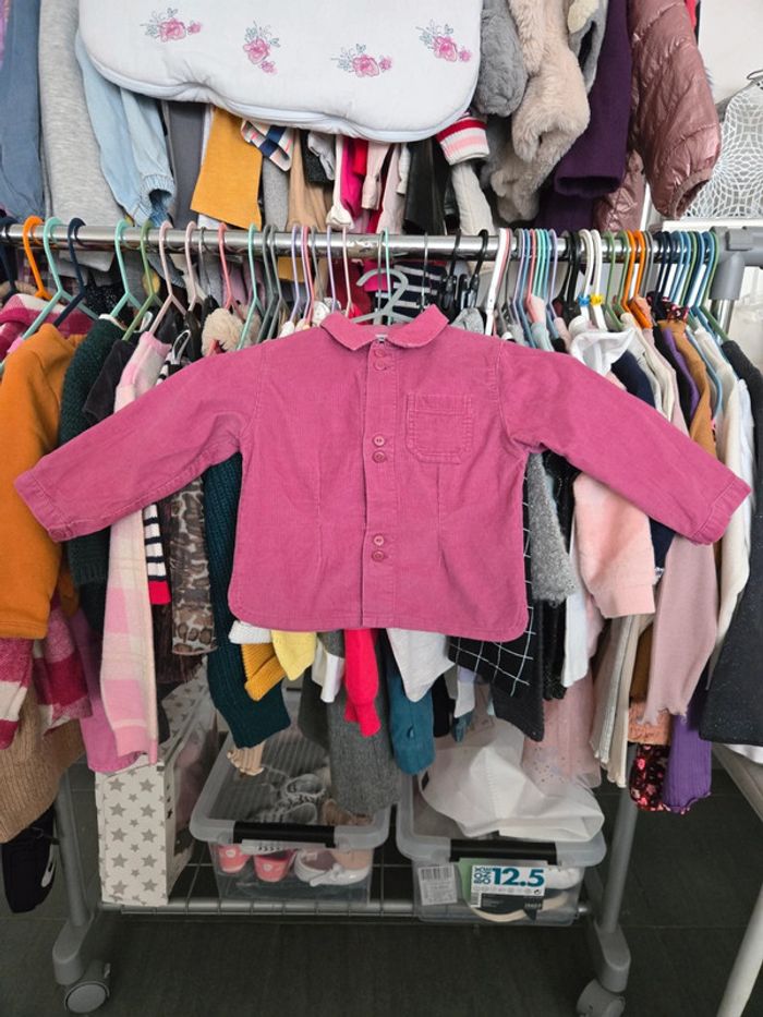 Chemise velours Obaibi