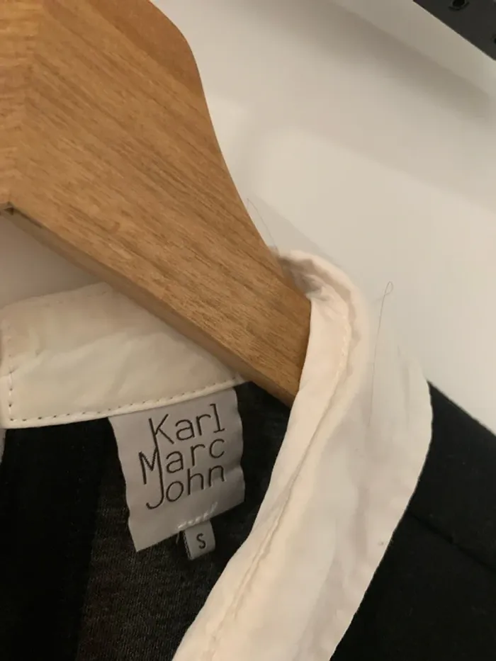Robe Karl Marx John sans manche noir - photo numéro 4