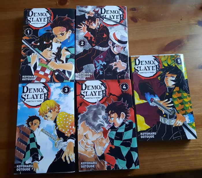 5 manga Demon slayer - photo numéro 2