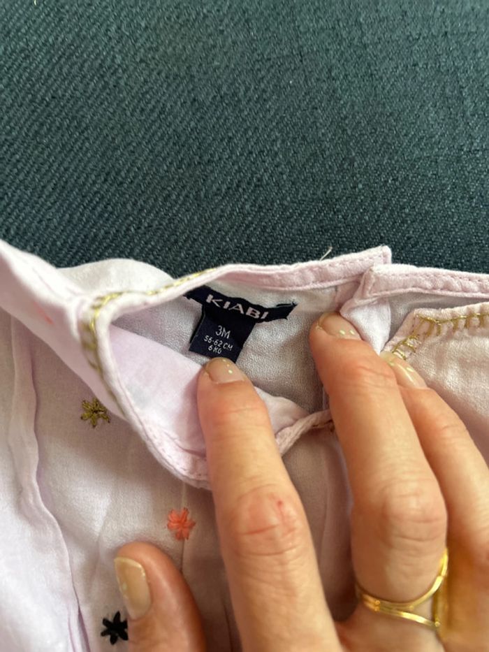 Blouse 3 mois kiabi - photo numéro 2