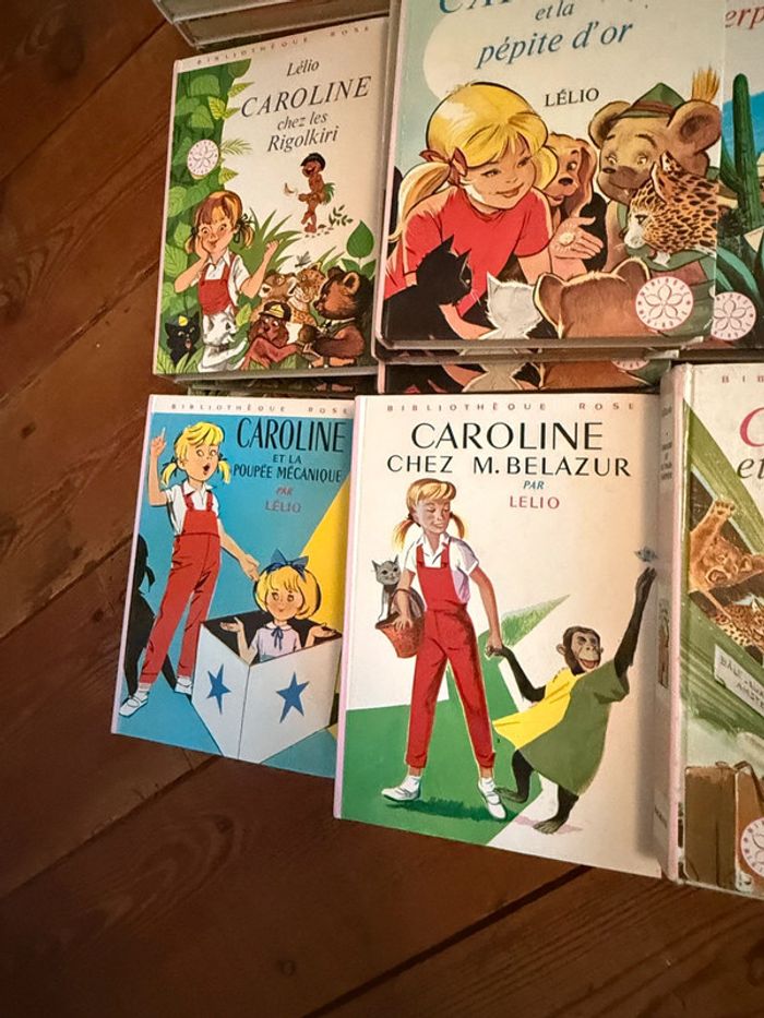 Bibliothèque rose - Livres anciens vintage Caroline Pierre Probst Hachette Jeunesse - photo numéro 8