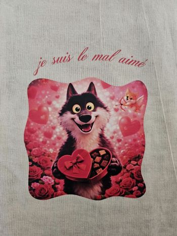 Tote bag sac neuf le loup 