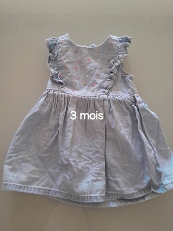 Robe en jean 3m
