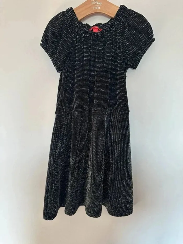 Robe occasion noire paillette 4 ans - photo numéro 5