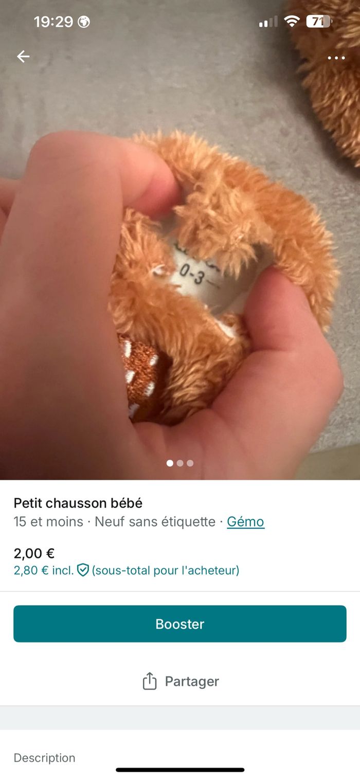 Chaussure bébé - photo numéro 2