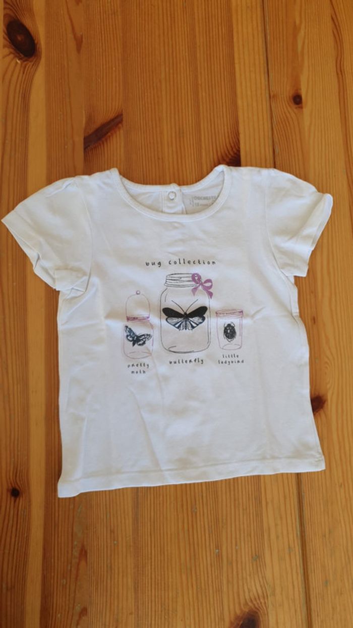 Tee-shirt mc - 18 mois