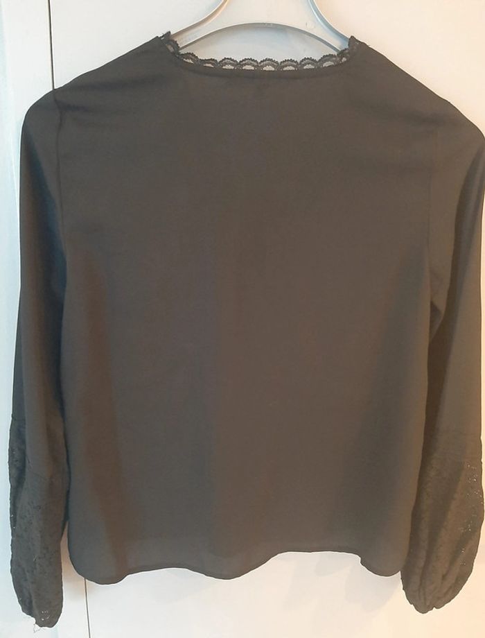blouses manches longue vero moda noir taille S - photo numéro 5