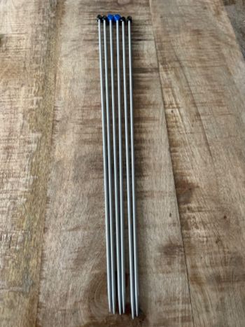 Aiguilles à tricoter métal