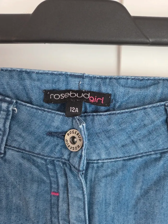 Jeans fille taille 12 ans Rosebudgirl - photo numéro 2