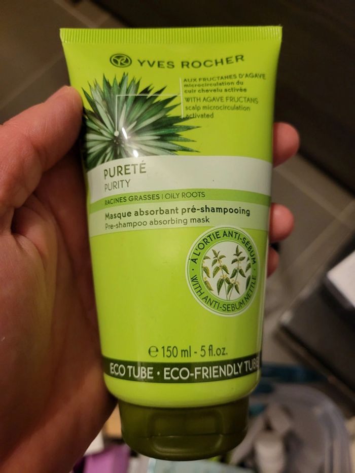 Masques cheveux Yves rocher