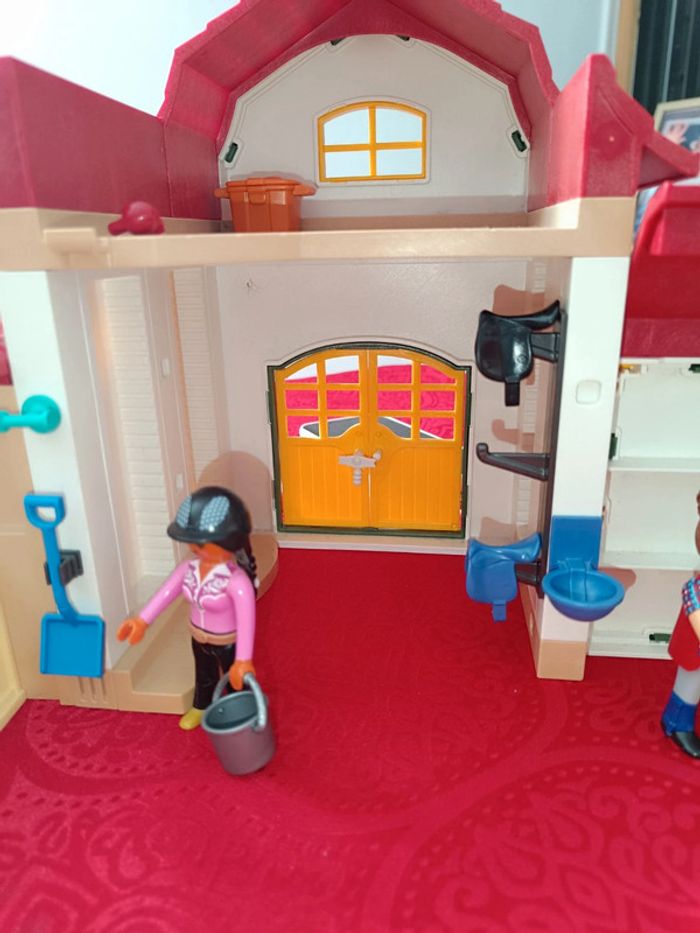 Belle Écurie-Playmobil-3 Box+cloture - photo numéro 5
