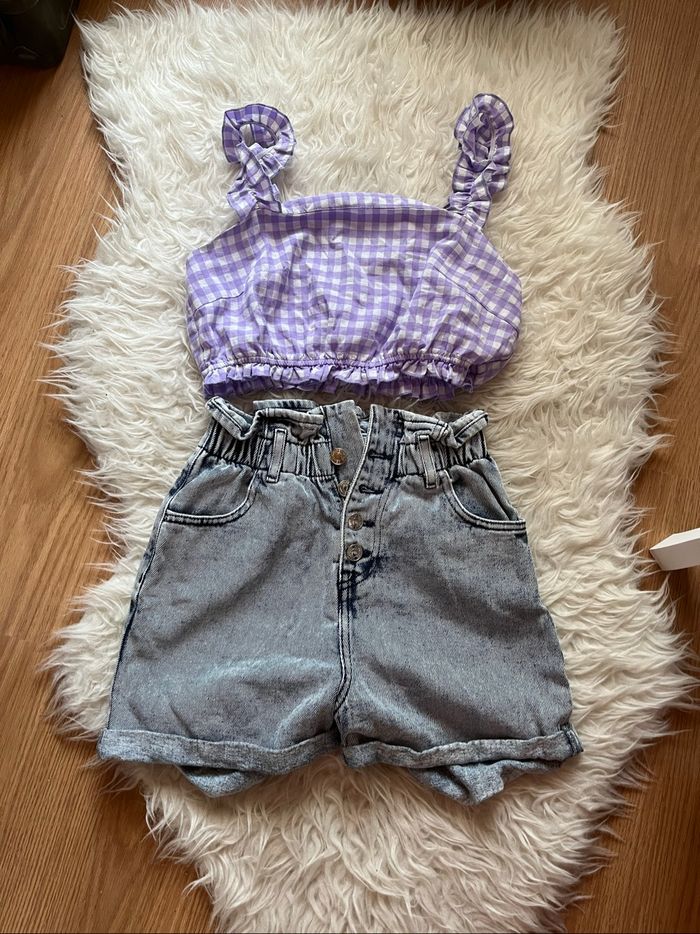 Lot vêtements fille ado été Shein Zara Jennyfer Tissaia Primark TBE ☀️ - photo numéro 2
