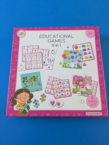 Jeu éducatif 5 en 1