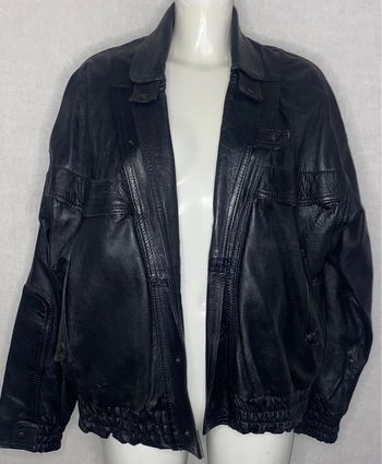 Blouson en cuir Vintage  taille M