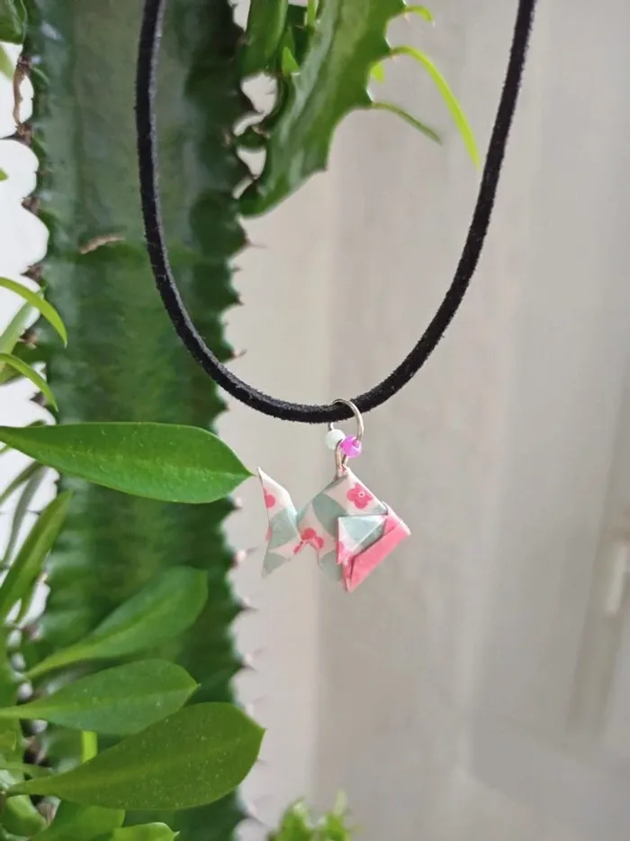 Collier origami - photo numéro 2