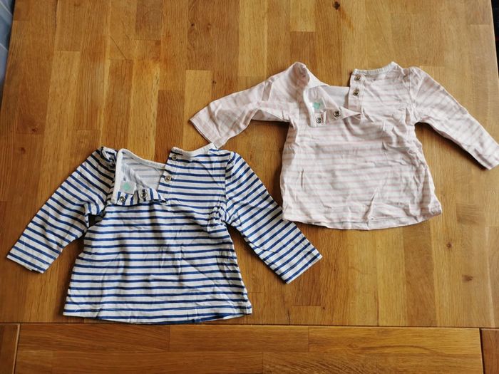 Lot 2 t shirt TEX 6 mois - photo numéro 12