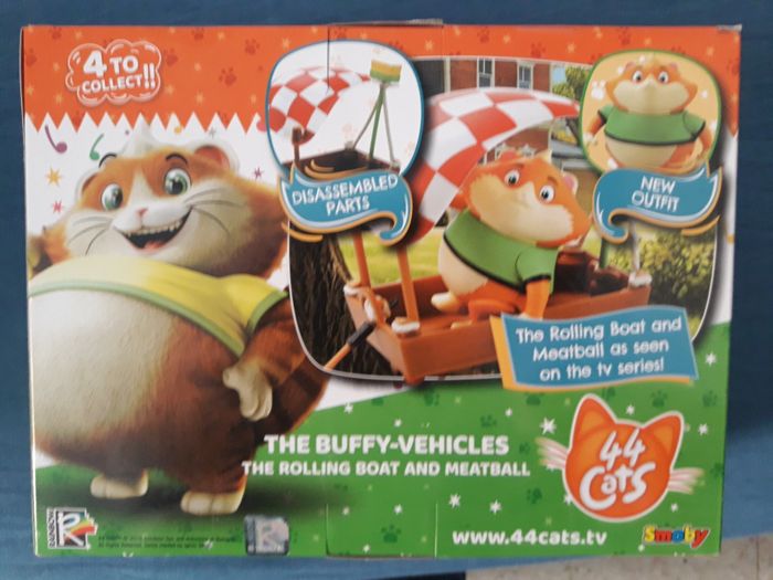 44 Cats - Figurine Boulette et son bateau - photo numéro 6