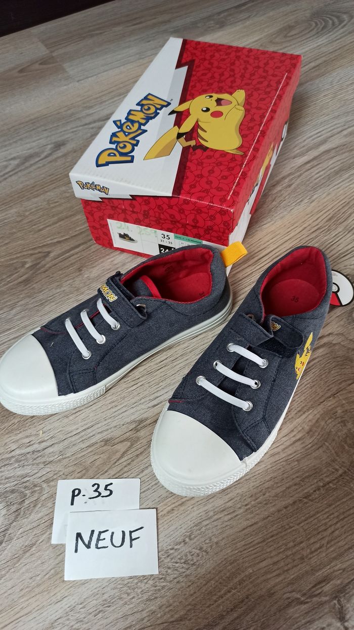Basket pokemon Pikachu 35 neuf