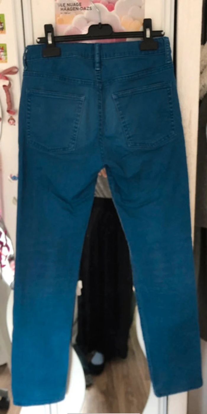 Regular Standard Stretch Skinny bleu ajustable Gap 16 ans - photo numéro 4