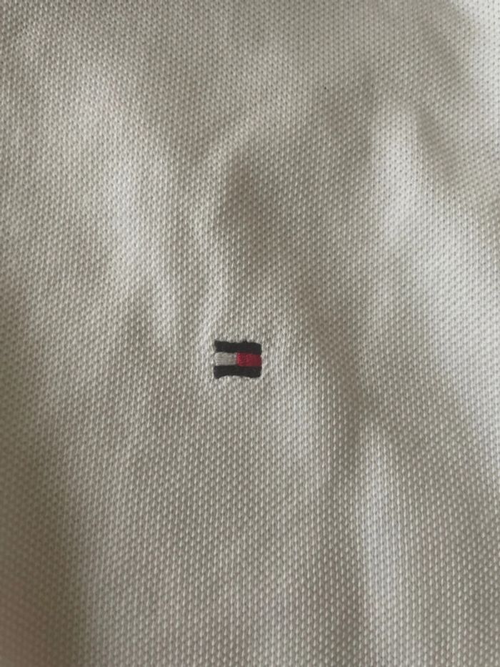 Polo blanc Tommy Hilfiger - photo numéro 4