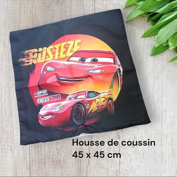 Housse de coussin CARS Disney pixar