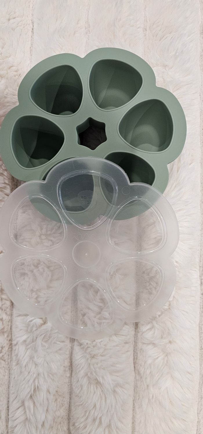 Lot de 3 fleurs 🌸 multiportions BEABA 90ml - photo numéro 2