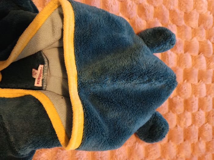 Gilet polaire pommette 9m tbe - photo numéro 3