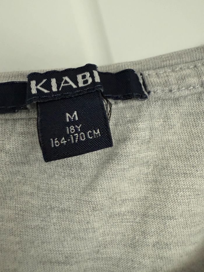 Tee-shirt Kiabi gris en M - photo numéro 3