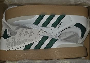 Adidas Sambae Blanc Vert Gomme