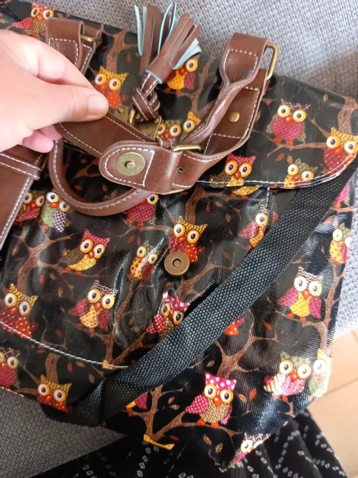 Sac neuf hibou - photo numéro 7