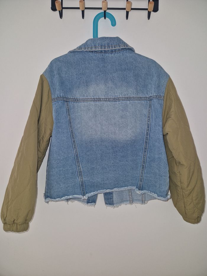 Vest en jean et matelassée Zara - photo numéro 4