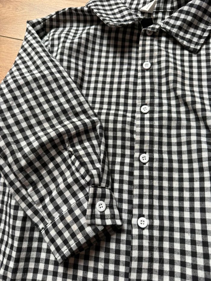 Chemise vichy noir - photo numéro 3