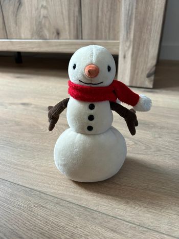 Bonhomme de neige Noël swonman jellycat