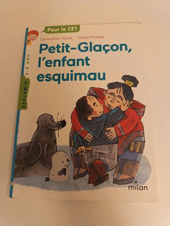 Livre " Petit-glaçon l'enfant esquimau"