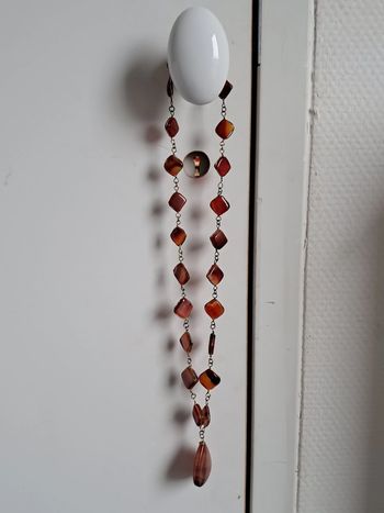 Collier long en agathe