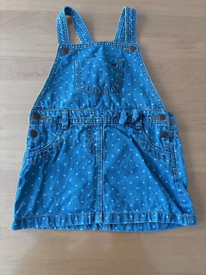 Robe Salopette en jean 24M - photo numéro 2