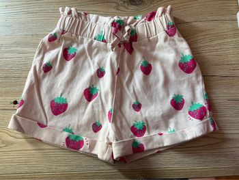 Short fraise 18 mois