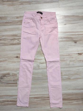 Jean slim rose 12 ans