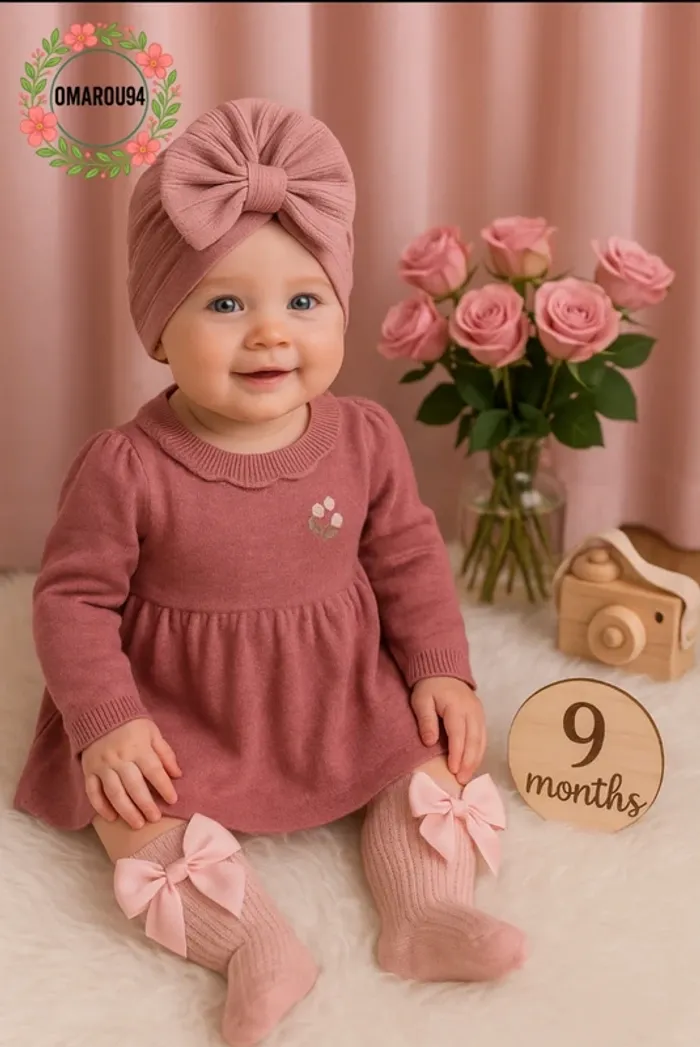 Ensemble complet 3 pièces Sergent major fille 9 mois 🎀