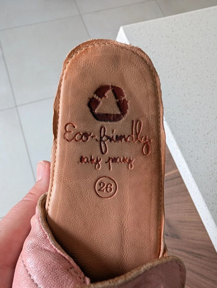 Chaussons en cuir - photo numéro 3