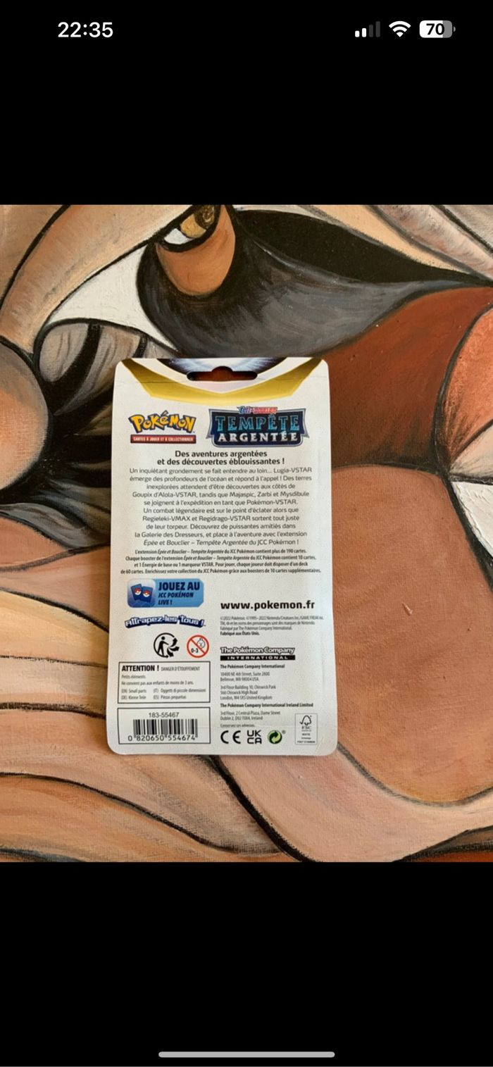 Blister tempête argentée eb12 - photo numéro 2