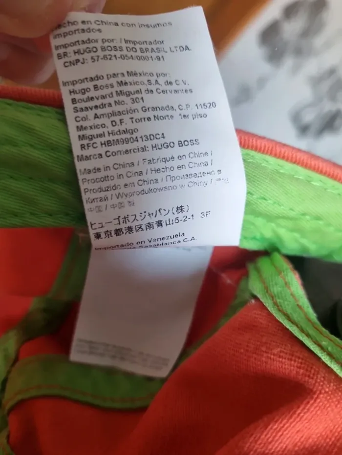 Casquette corail Boss - photo numéro 6