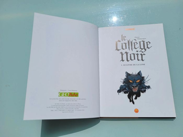 BD jeunesse : Le Collège noir, tome 1 - photo numéro 3