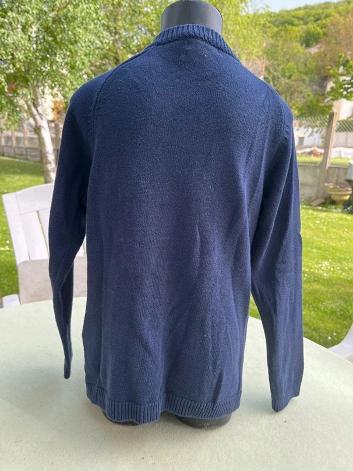 Gilet bleu marine Verbaudet taille 8 ans - photo numéro 2