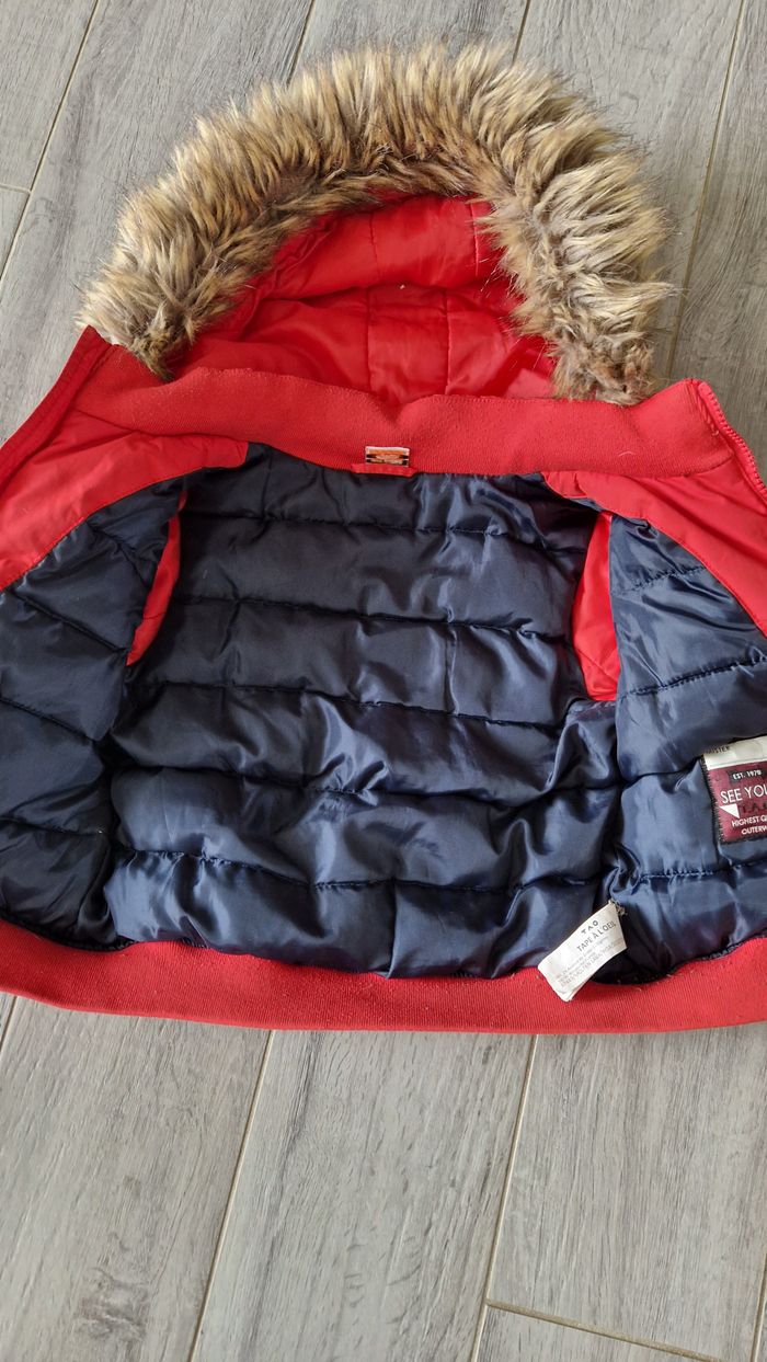 Doudoune chaude, hiver, taille 4 ans, tape à l'œil - photo numéro 6