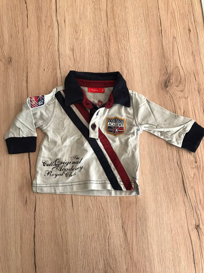 Polo manches longues