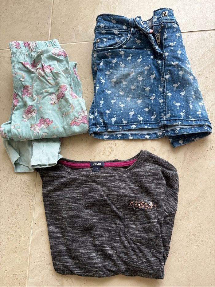 Lot vêtements fille