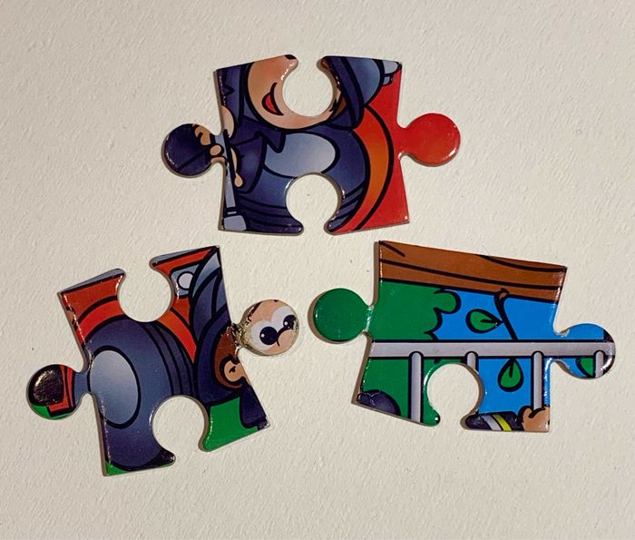 Boîte camion pompiers avec 1 puzzle 24 pièces - photo numéro 8